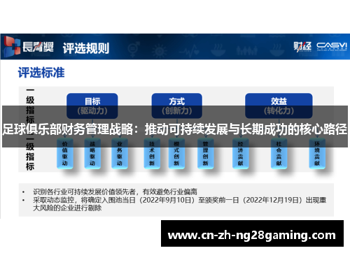 足球俱乐部财务管理战略:推动可持续发展与长期成功的核心路径 足球俱乐部财务管理战略:推动可持续发展与长期成功的核心路径