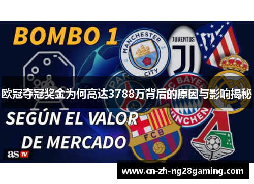 欧冠夺冠奖金为何高达3788万背后的原因与影响揭秘